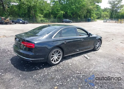 2015 Audi A8 L 3.0T из США, поврежденный, VIN WAU3GAFD6FN008993